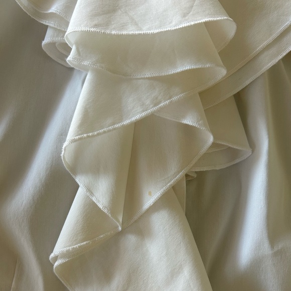 BCBG Maxazria ROMANTIC Women's Ruffle blouse - Picture 4 of 7